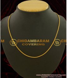 SHN012 - One Gram Gold Plated Daily Wear Short Chain Design for Men and Women
