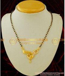 SHN022 - Elegant Look One Gram Gold Diamond Stone Peacock Design Mangalsutra Buy Online  
