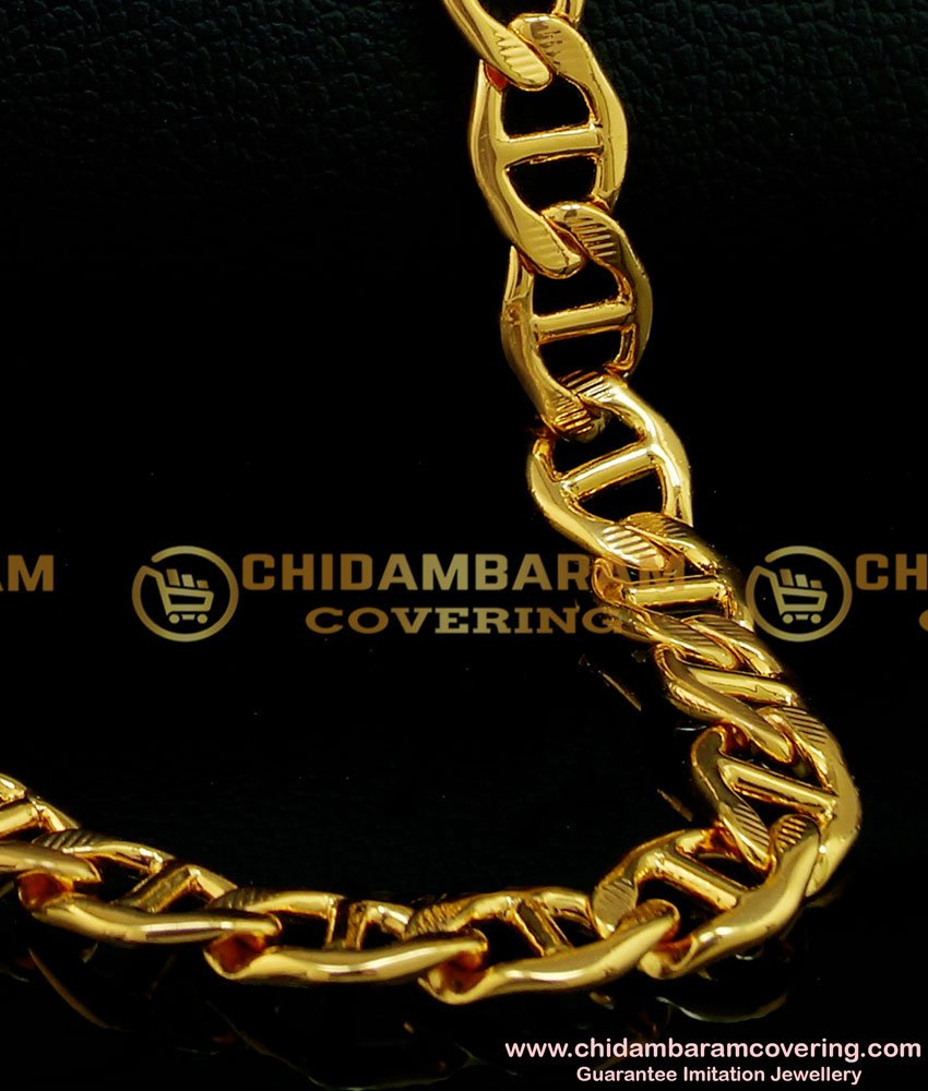 Heavy Thick Cuban Link Chain Gold Plated Chain for Men 