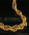 Trendy Gold Design Twisted Gold Plated Chain for Men