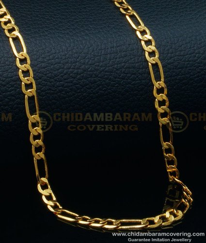 SHN082 - 18 Inch Sachin Tendulkar Chain Design Daily Wear Short Neck Chain for Men
