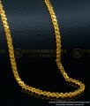 Leaf Design One Gram Gold Plated Chain Online