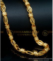 SHN106 - New Model Stylish Chain for Men Original Gold Plated Jewellery 