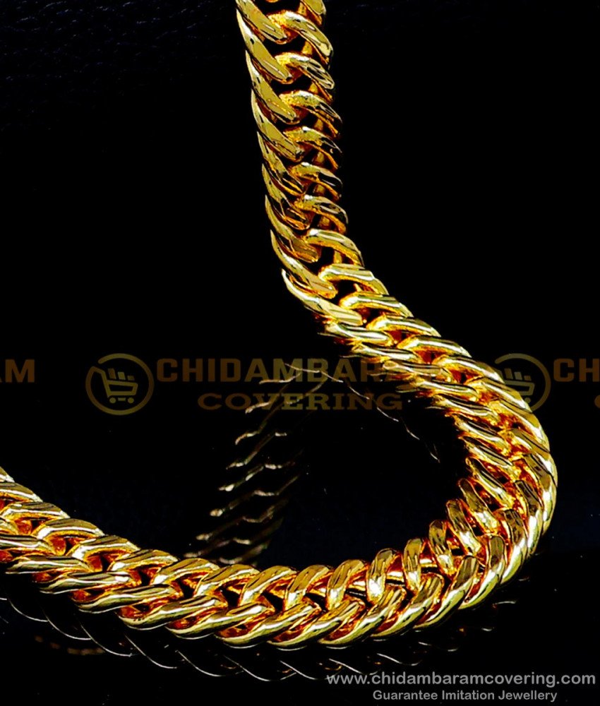 gold plated chain with guarantee, lifetime warranty gold plated chains, lifetime guarantee gold plated jewelry india