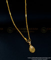 dollar chain, pendant chain, small pendant chain, small dollar chain, one gram gold pendant chain, gold pendant chain, 