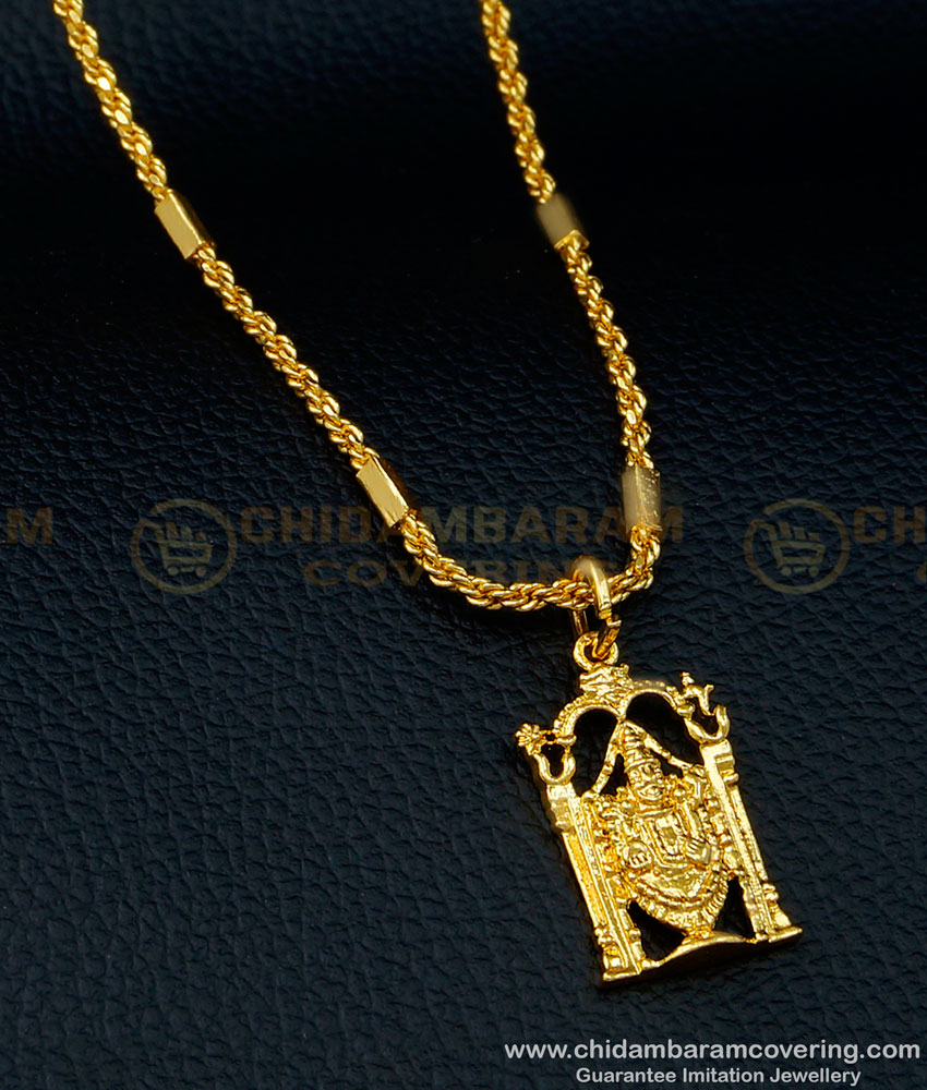 Murugan pendant, Murugan dollar, Murugan dollar chain, gold plated Murugan dollar, vel muragan pendant, Tirupati Balaji gold pendant