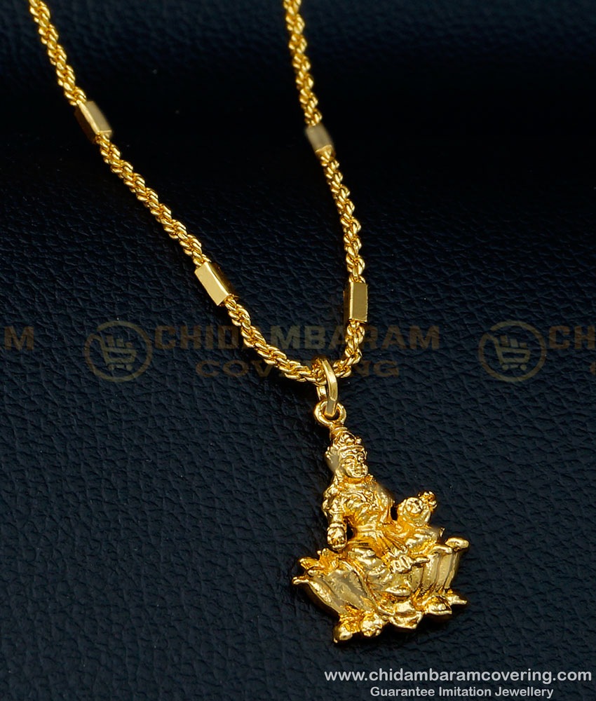 Murugan pendant, Murugan dollar, Murugan dollar chain, gold plated Murugan dollar, vel muragan pendant, Tirupati Balaji gold pendant