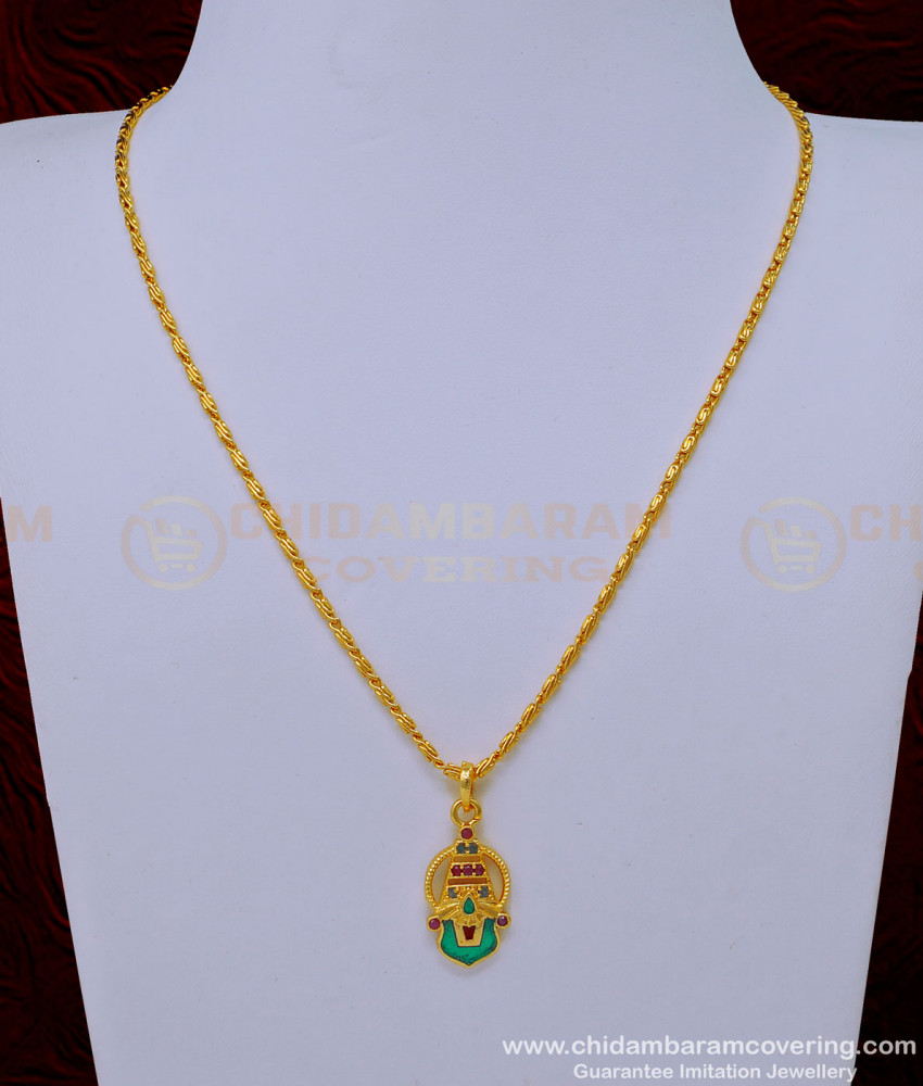 balaji pendant, Tirupati Balaji gold pendant