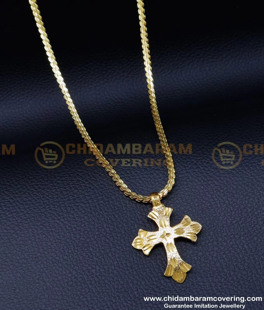 Tiny Gold Cross Necklace | 14k Yellow Gold 0.18ct Diamond Cross – Klein's  Jewelry