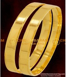 BNG075 - 2.6 Size Simple Look Plain Bangles Daily Wear Bangles Collection Online