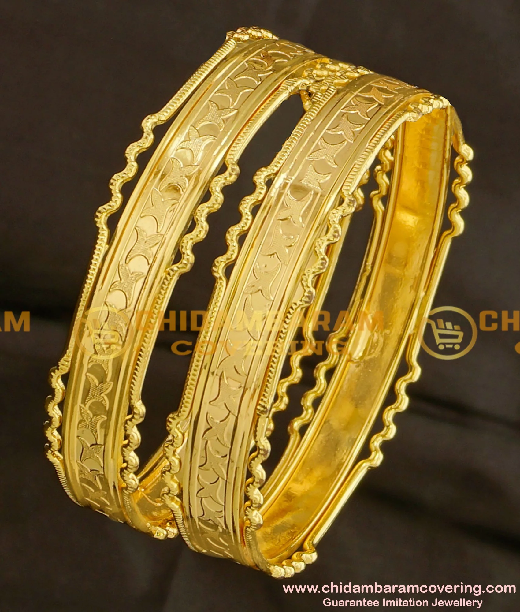 Stunning looking gold plated bangle