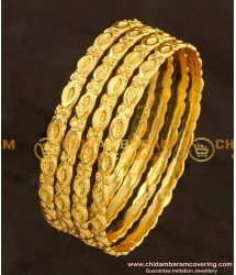 BNG107 - 2.4 Size Solid Guarantee Bangles Design Set Of 4 Pcs for Daily Use