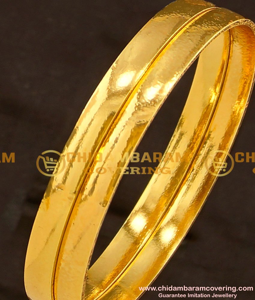BNG115 - 2.8 Daily Wear Simple Plain Bangles Imitation Jewellery Buy Online
