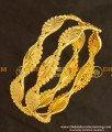 BNG124 - 2.4 Size South Indian One Gram Gold Bangles Design for Women 