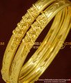 BNG150 - 2.6 Size One Gram Gold Bangles South Indian Guarantee Bangle Online