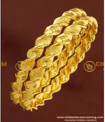 BNG168 - 2.6 Size Light Weight Bangle Design New daily wear Collections Online