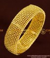 BNG175 - 2.8 Size Gold Look Designer Single Broad Bangle Design for Ladies 