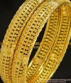 BNG214 - 2.8 Size Latest Beautiful Gold Bangles Design Gold Plated Valayal Design 