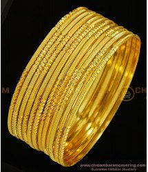 BNG299 - 2.4 Size Indian Wedding Bangles Collection 12 Pieces Thin Bangles Imitation Jewellery