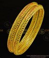 BNG303 - 2.6 Size New One Gram Forming Leaf Design Red and Green Enamel Colour Bangles Designs