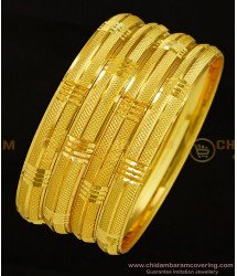 BNG314 - 2.8 Size New Design Gold Border Bangles Design Indian Gold Imitation Jewellery