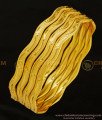 BNG315 - 2.6 Size Latest Curve Designs Gold Inspired Bangles Designs 4 Bangles Set Best Price Buy Online
