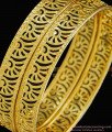 BNG317 - 2.4 Size Latest Kerala Gold Bangle Design Guarantee 1 Gram Gold Bangles Buy Online