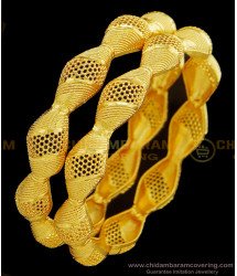 BNG379 - 2.8 Size Latest Bangles Design Gold Pattern Indian Imitation Bangles Online 