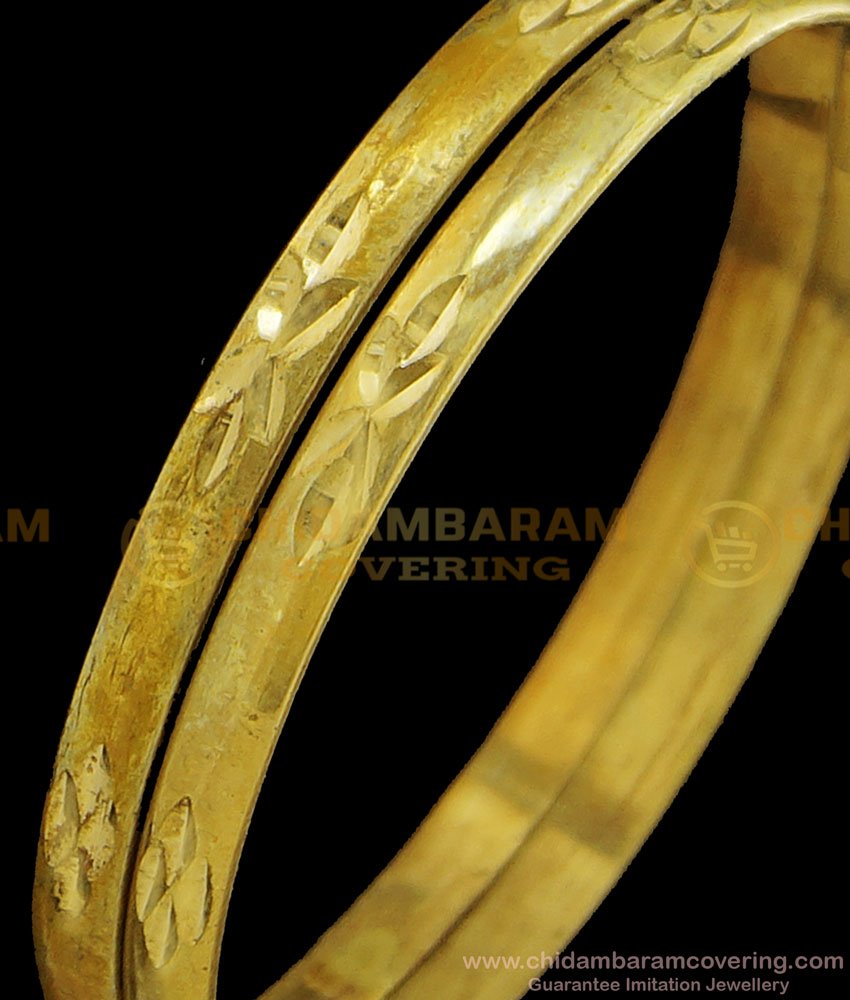 BNG385 - 2.4 Size Impon Daily Wear Original Natural Colour five metal Bangles buy online
