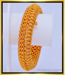 BNG436 -2.6 Size Premium Quality Antique Gold Bangles Design Screw Single Kada Bracelet Bangles Online