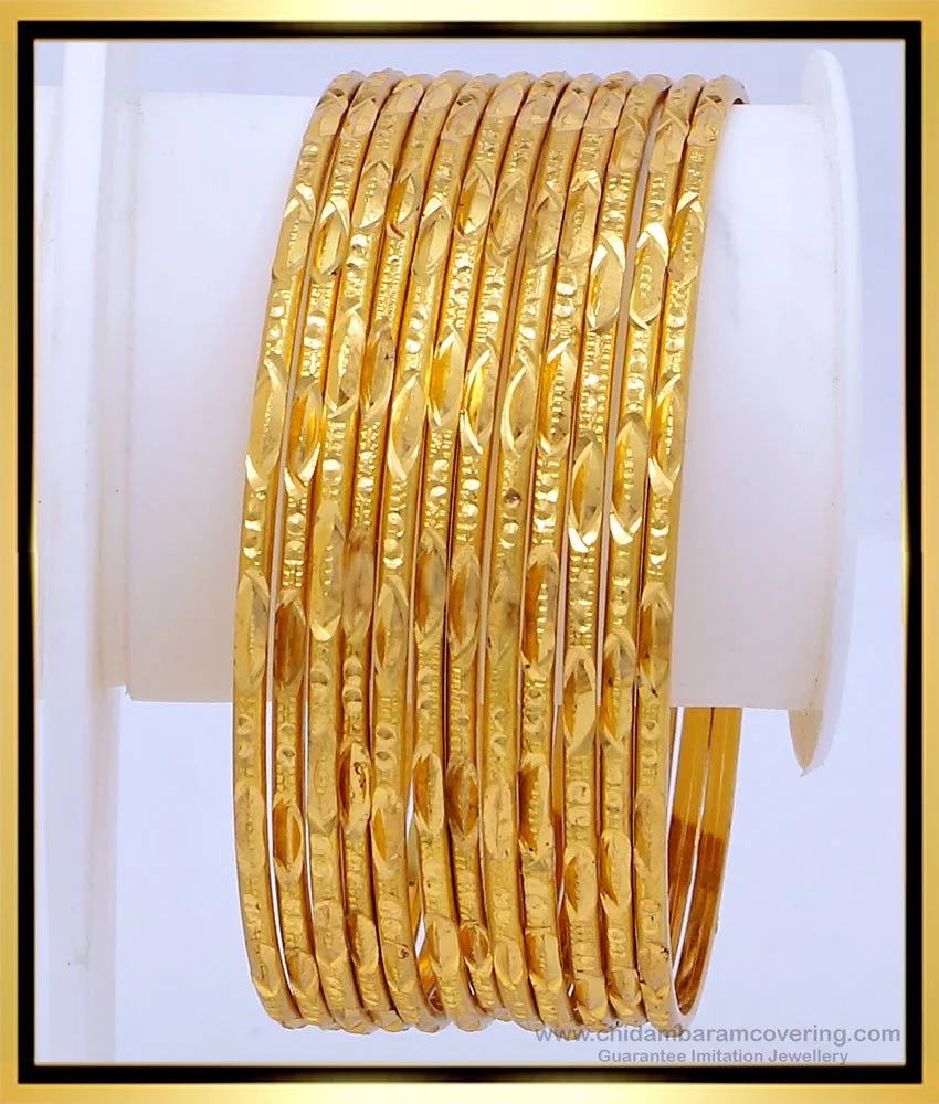 Buy Traditional Gold Bangles Design Buy Indian Wedding Bangles Set ...