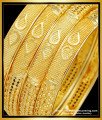 BNG510 - 2.4 Size Latest Design Light Weight Bangles 4 Pcs Set Bridal Wear Bangle Collection Online