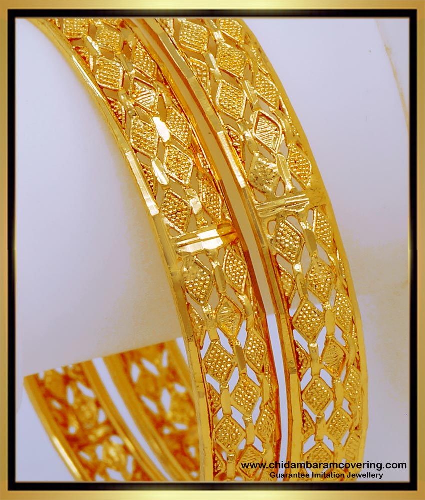 guaranteed bangles, fancy bangles, fashion jewellery, gold bangles design, plain bangles, one gram gold bangles design, 