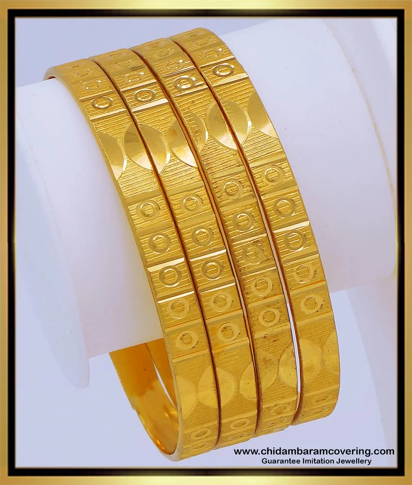 Buy Modern Gold Bracelet Design Open Type Bangle Bracelet Online