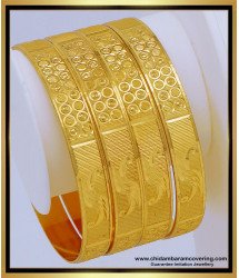 BNG640 - 2.8 Size South Indian Wedding Jewellery Artificial Bangles Set Online