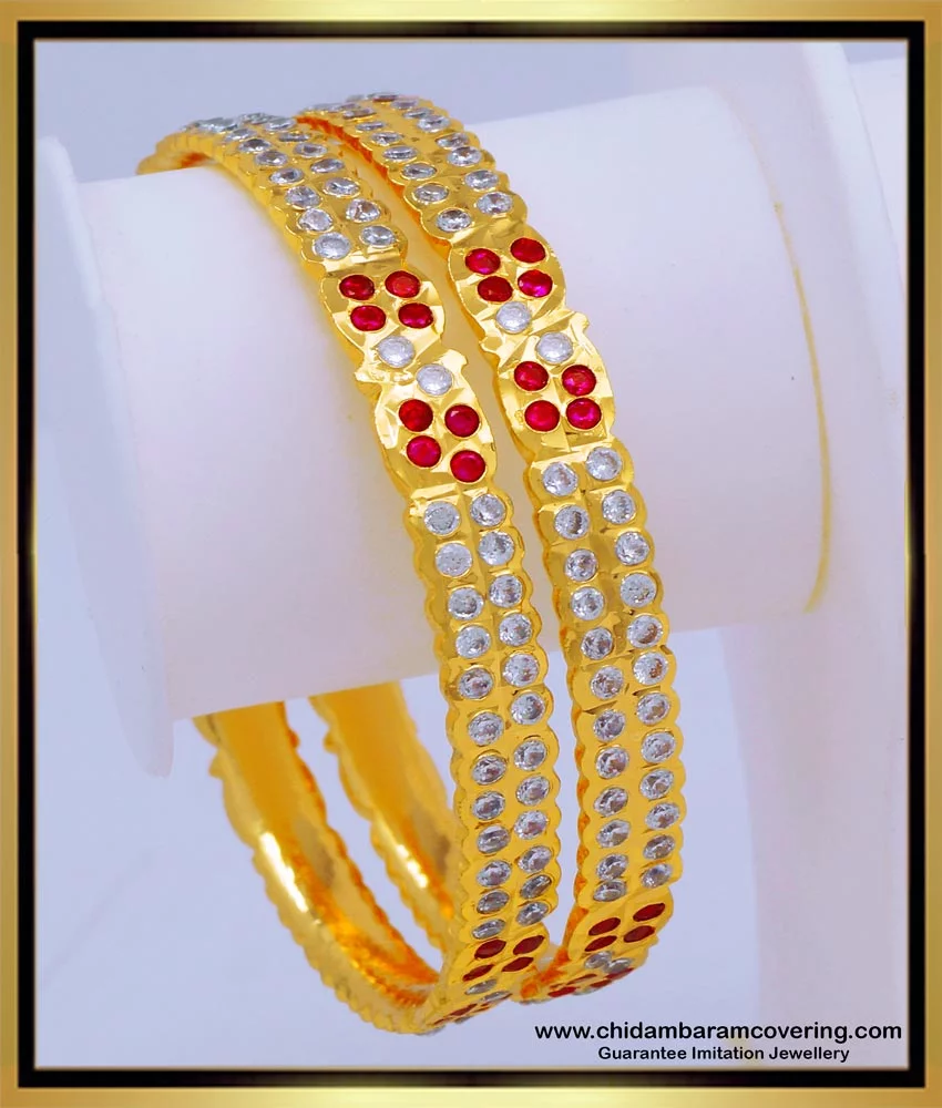 fcity.in - Premium Quality Impon Stone Bangles / Diva Fusion Bracelet  Bangles