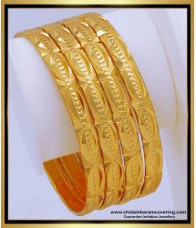 BNG654 - 2.6 Size Gold Plated Bangles for Daily Use Buy Online 
