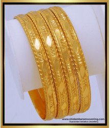 BNG661 - 2.4 Size Gold Model Covering Bangles Online Shopping