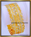 Latest Gold Rhodium Bangles Design Imitation Jewellery