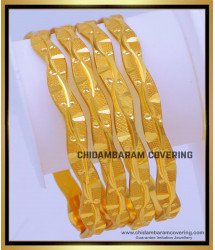 BNG704 - 2.8 Size South Indian Daily Use Gold Plated Bangles Online