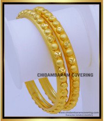 BNG741 - 2.6 Size Real Gold Look Gold Forming Bangles Design for Women  