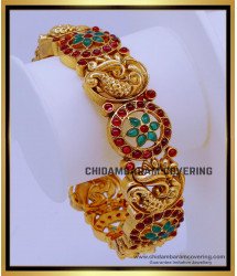 BNG749 -2.6 Size First Quality Traditional Antique Gold Kada Screw Type Bangle for Wedding 