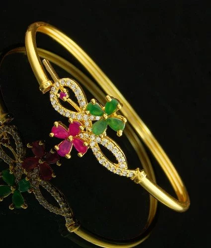 Ladies Fancy Gold Bracelet – Welcome to Rani Alankar