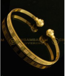 BCT152 - 2.8 size New Gold Color Daily Use Slim Adjustable Gold Hand Kada for Girls 