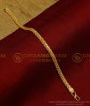 Gold Plated Jewellery Thin Gold Bracelet for Men 