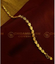 BCT167 - Elegant Gold Design One Gram Gold Guaranteed Designer Bracelet Online