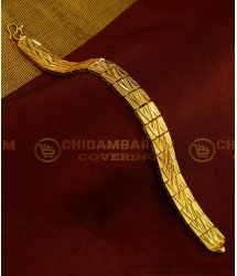BCT171 - New Gold Pattern Party Wear Gold Plated Broad Bracelet Guaranteed Jewelry