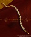 BCT178 - Unique Real Diamond Look Rose Gold Bracelet Best Gift for Women
