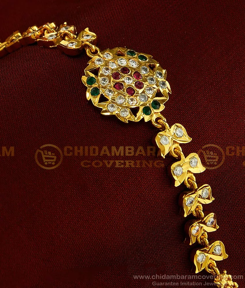 Buy Traditional Gold Design Stone Impon Bracelet for Women