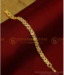 BCT193 - Best Quality One Gram Gold Plated Bracelet Designs     